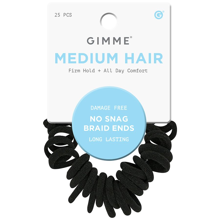 Gimme Hair Bands Fine Hair Black