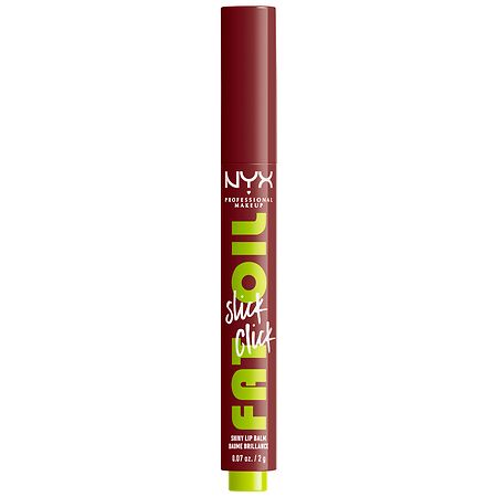 NYX Professional Makeup Fat Oil Slick Click, Lightweight Hydration, Pigmented Formula - 0.07 oz