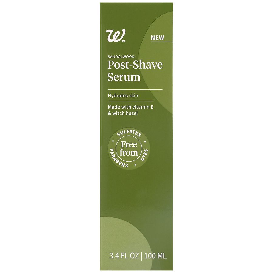 Walgreens Post-Shave Serum Sandalwood