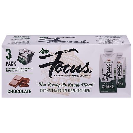 reFOCUS Plant-Based Meal Replacement Shake Chocolate