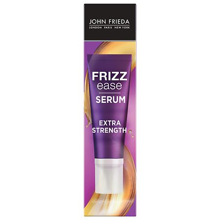 John Frieda Frizz-Ease Extra Strength Hair Serum, Nourishing Treatment for Thick, Coarse Hair Floral