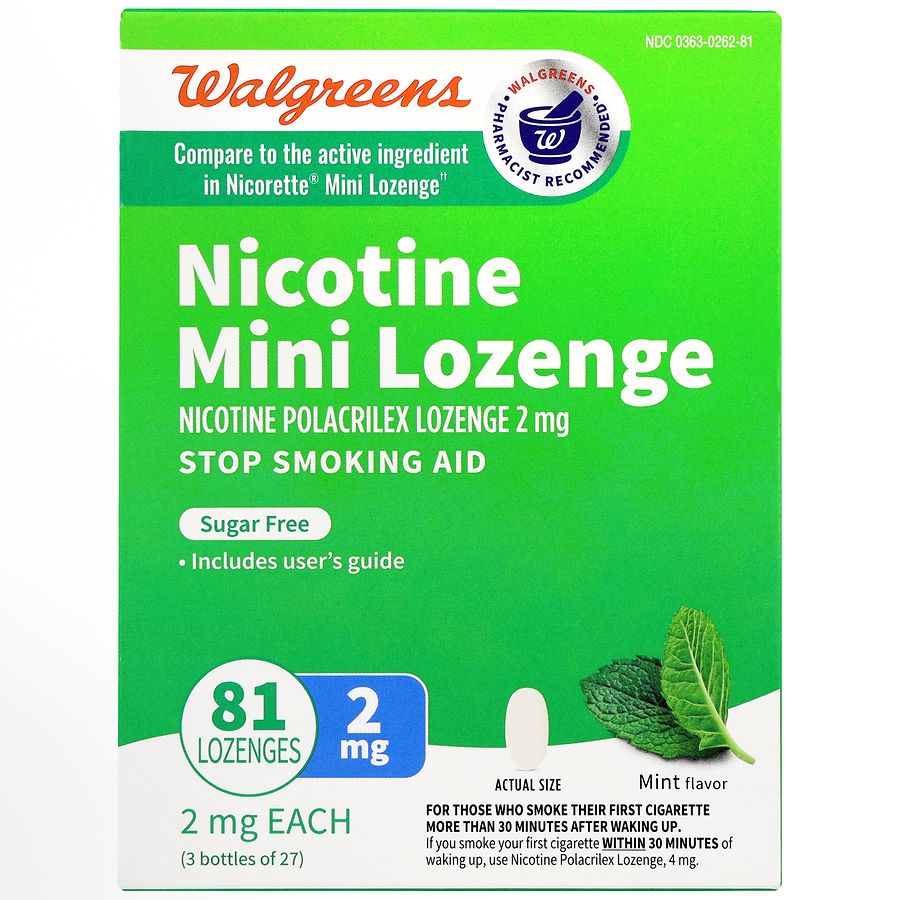 walgreens cigarettes brands Cigarettes and tobacco products won't be available for purchase at the chain's use Nicotine Polacrilex Lozenge Walgreens Nicotine Polacrilex Gum, 4