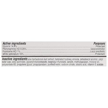 Walgreens Hemorrhoidal Pain Relief Cream Maximum Strength With Aloe & Vitamin E