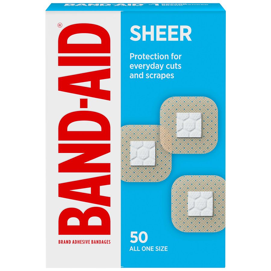 Band-Aid Spot Adhesive Bandages 7/8"x7/8"