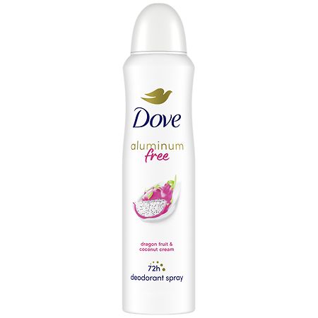 Dove Aluminum Free Deodorant Spray Dragon Fruit & Coconut Cream