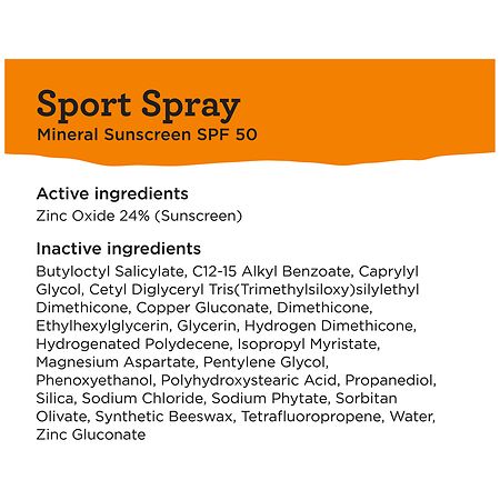 Blue Lizard Sport SPF 50 Spray