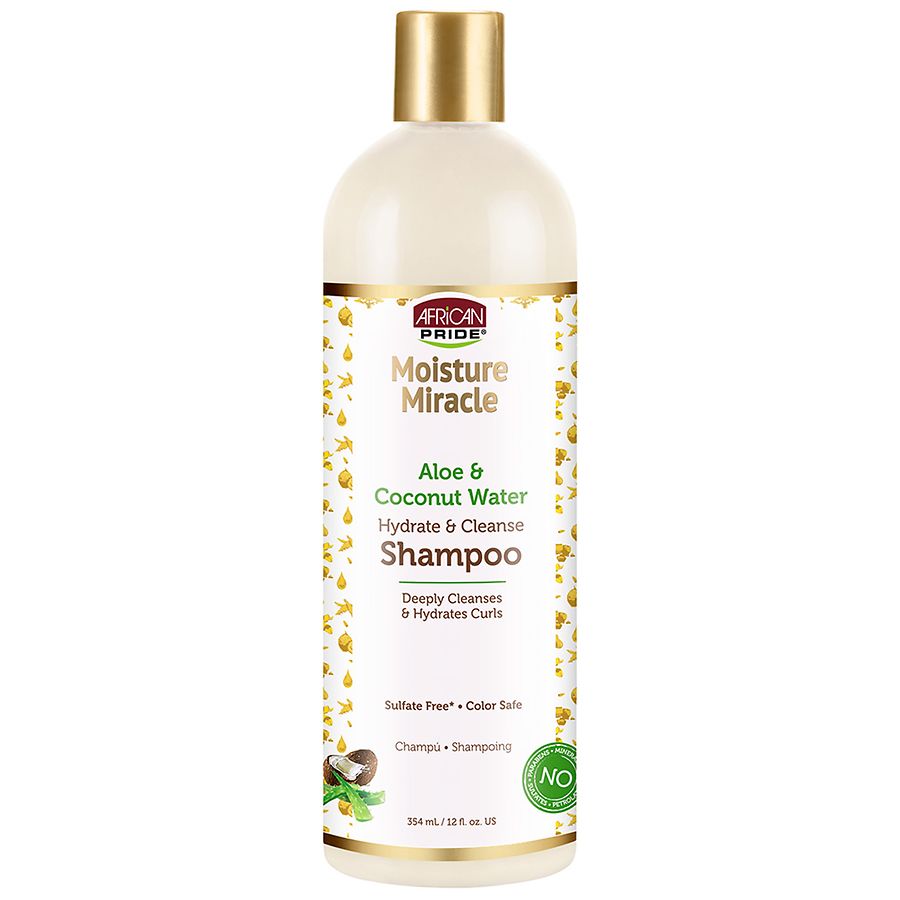 African Pride Moisture Miracle Aloe & Coconut Shampoo