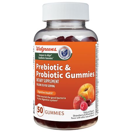 Walgreens Prebiotic & Probiotic Gummies