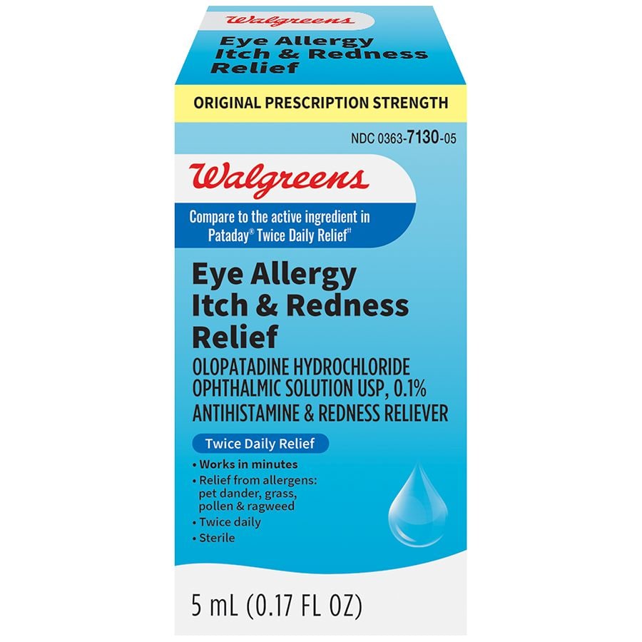 Walgreens Eye Allergy Itch & Redness Relief