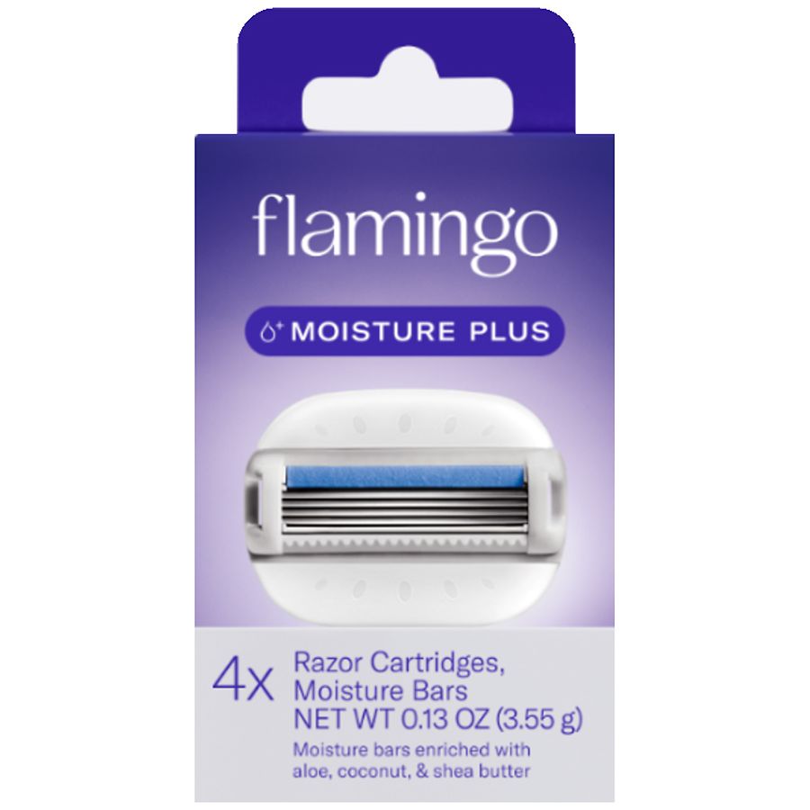 Flamingo Moisture Plus Razor Blade Cartridges