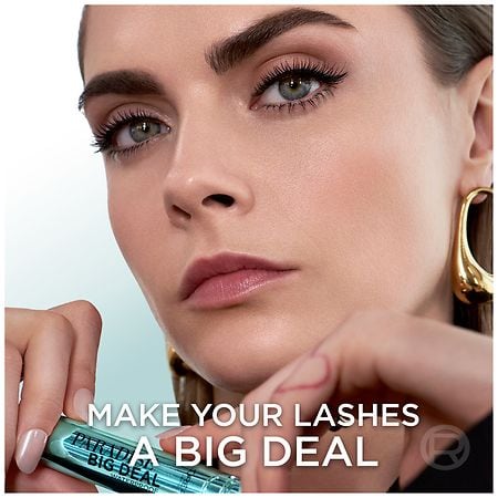 L'Oreal Paris Big Deal Mascara Waterproof, Buildable, Black