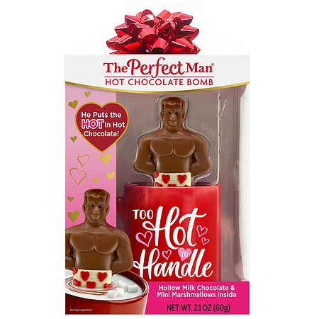 Treat Street The Perfect Man Hot Chocolate Bomb Milk Chocolate
