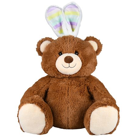Playright Jumbo Bear with Bunny Ears Plush - 1.0 ea