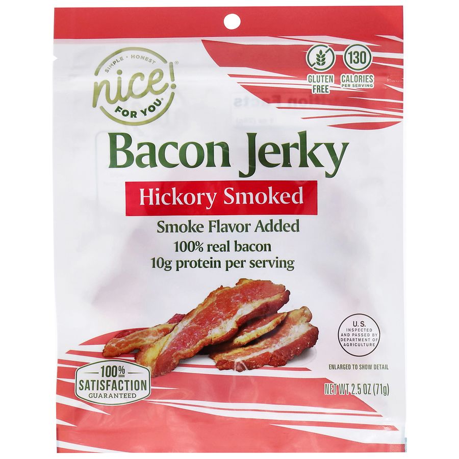 Nice! For You Premium Bacon Jerky