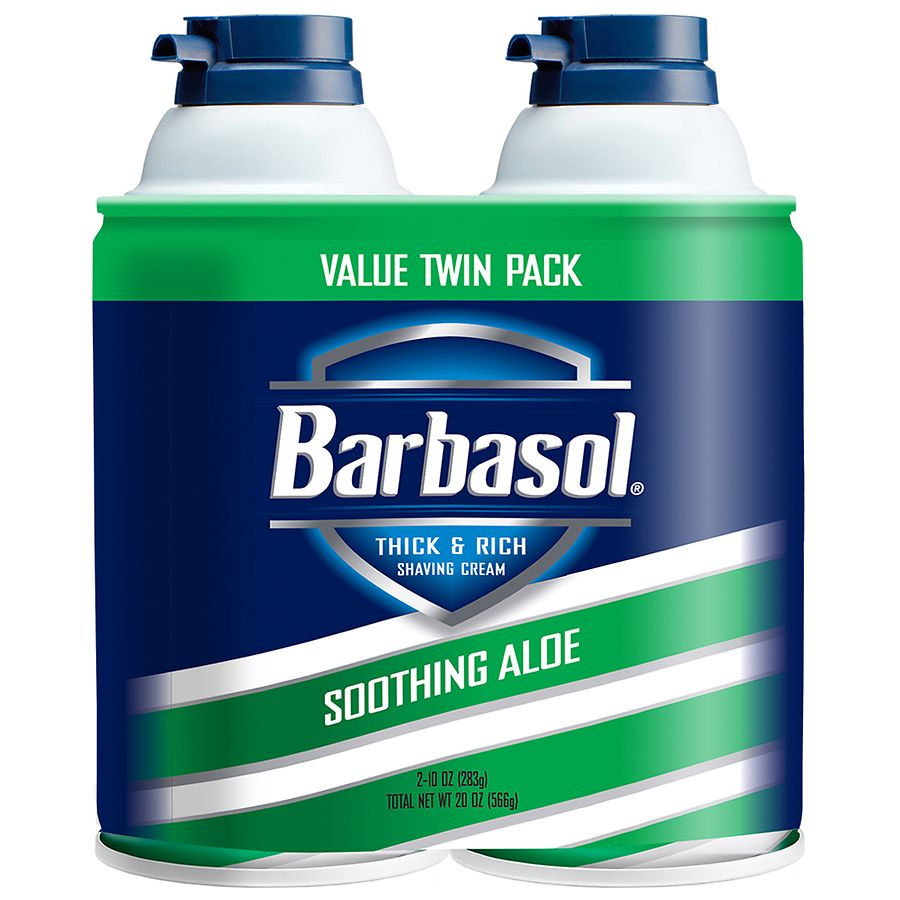Barbasol Shaving Cream Soothing Aloe