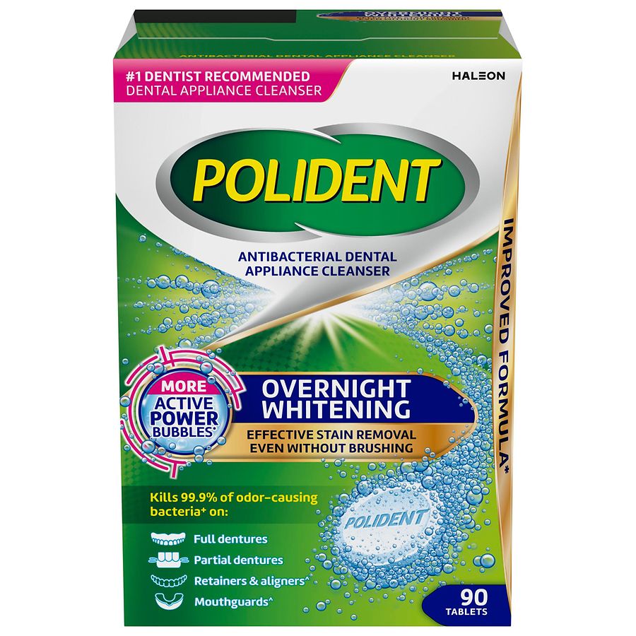 Polident Denture Cleanser