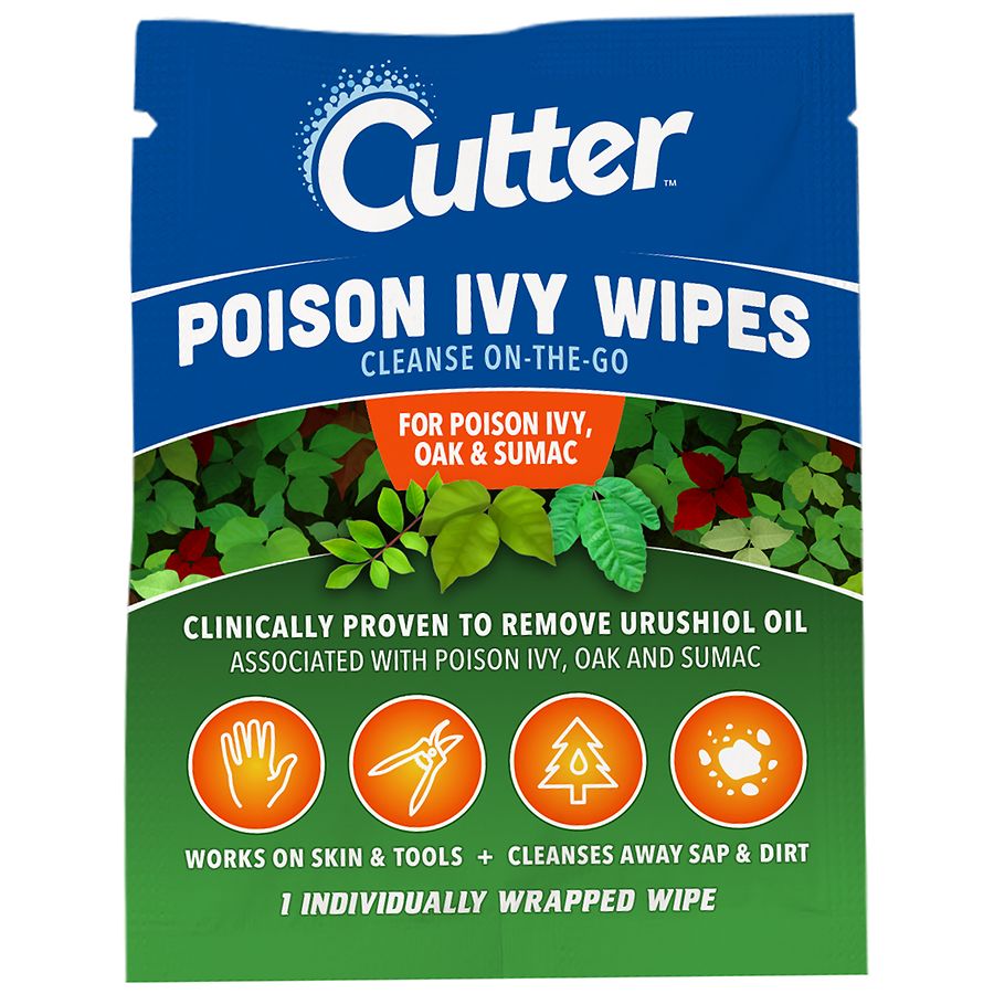 Cutter Poison Ivy Wipes | Walgreens