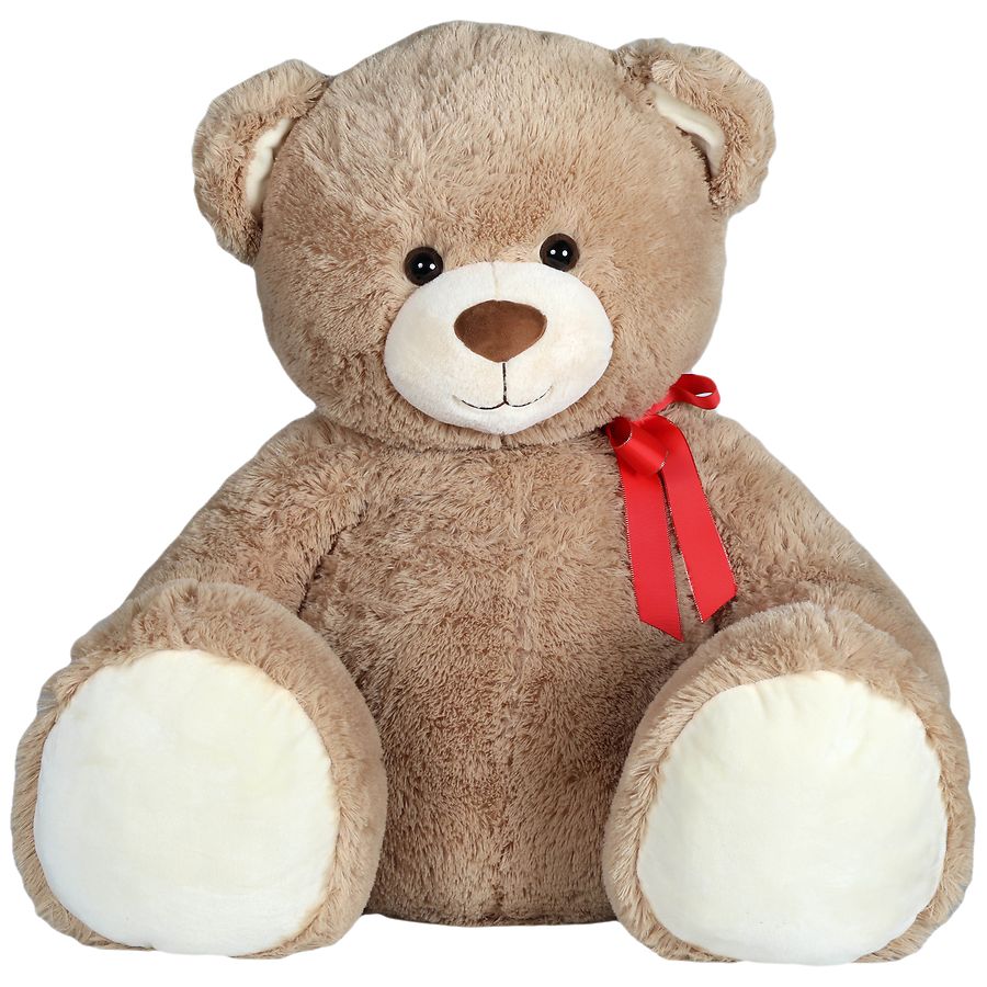 Playright Jumbo Bear Plush Tan