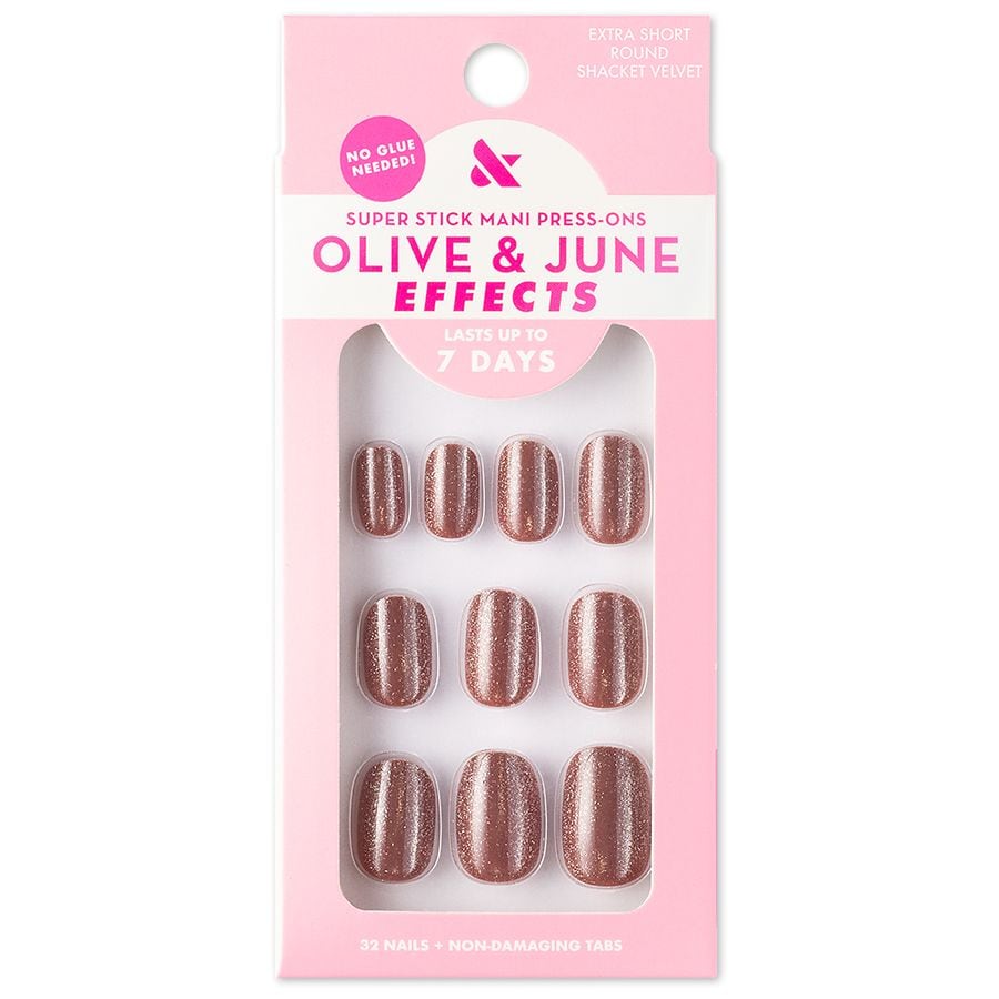 Olive & June Super Stick - Effects XS Round, Shacket Velvet