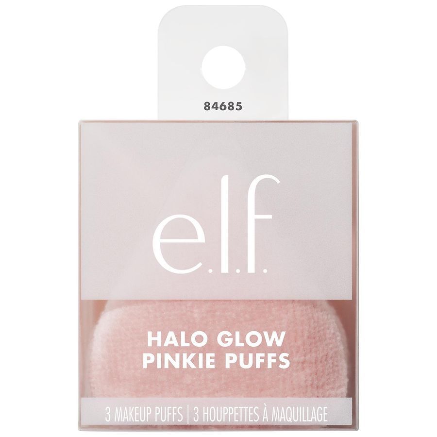 e.l.f. Halo Glow Pinkie Puffs 3 ct Pink