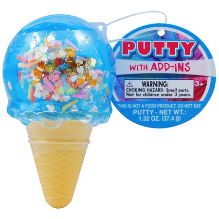 Festive Voice Ice Cream / Candy Putty Assorted