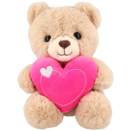 Playright Bear with Heart Plush