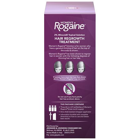 Professor Jeg klager Blossom Rogaine Women's 2% Minoxidil Topical Solution 3 Month | Walgreens
