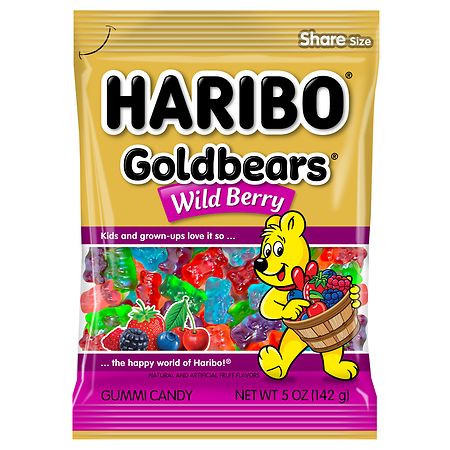 Haribo Goldbears Candy Wild Berry