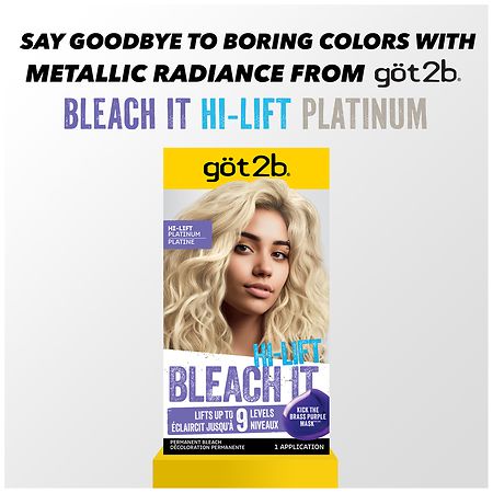 Got2b Metallics Hi-Lift Hair Color, Platinum | Walgreens