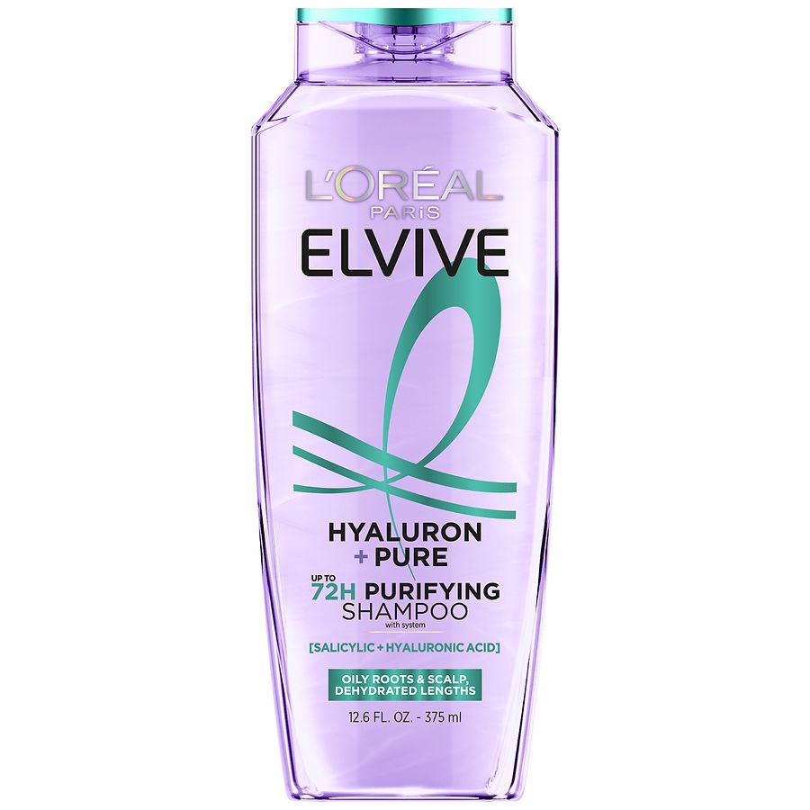 L'Oreal Paris Hyaluron Plus Pure 72H Purifying Shampoo For Oily Hair |  Walgreens