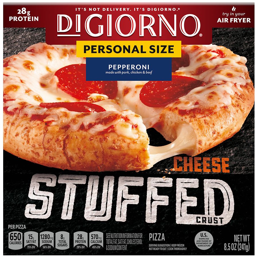 DiGiorno Stuffed Crust Pizza Pepperoni, Personal Size