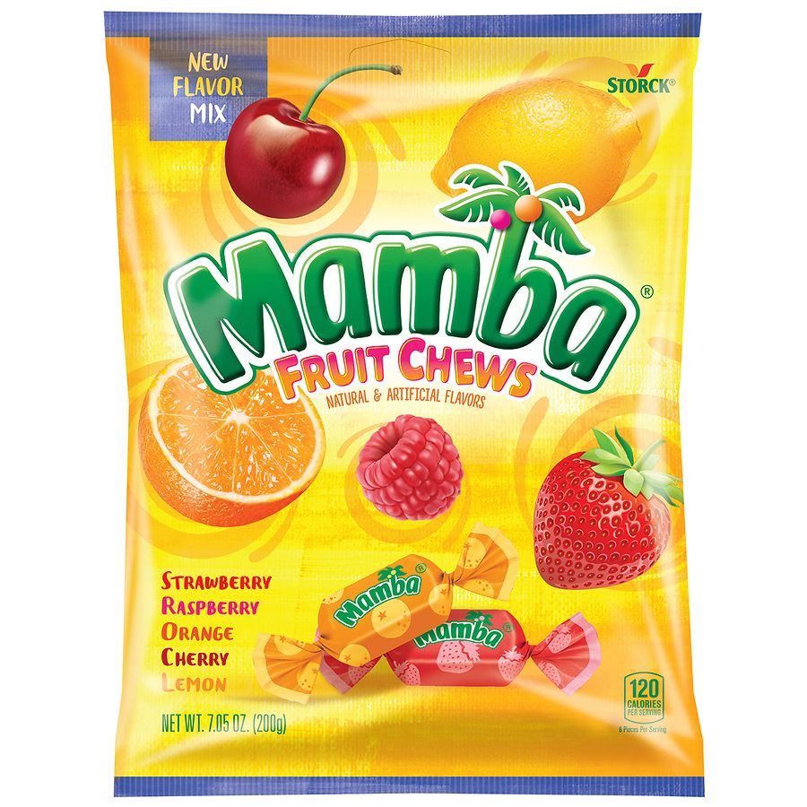Mamba Fruit Chews Chewy Candy