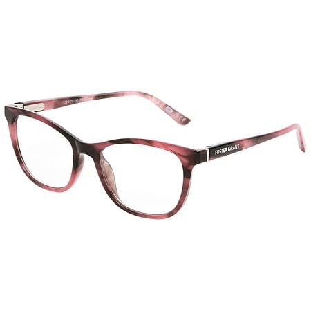 Foster Grant Blue Light Anti-Fog Reading Glasses Berry - +1.25 1.0 pr