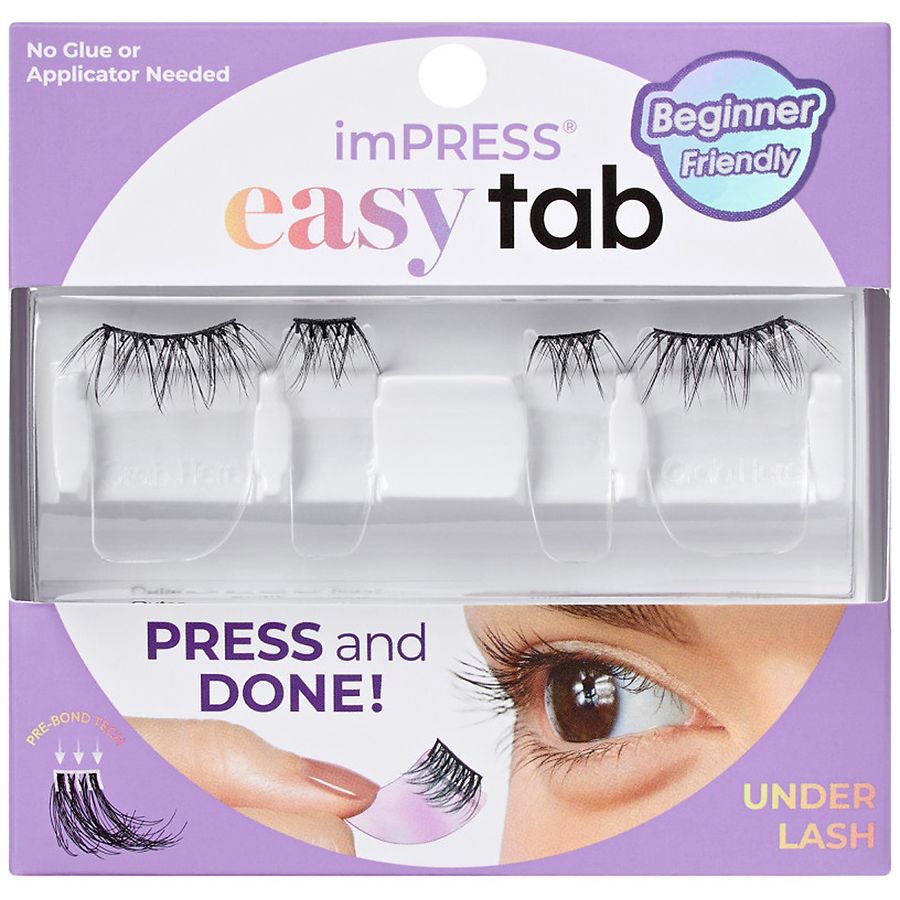Kiss imPRESS Easy Tab Press On Falsies Self Adhesive Eyelashes