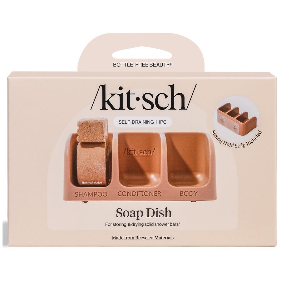 KITSCH Self Draining Soap Dish