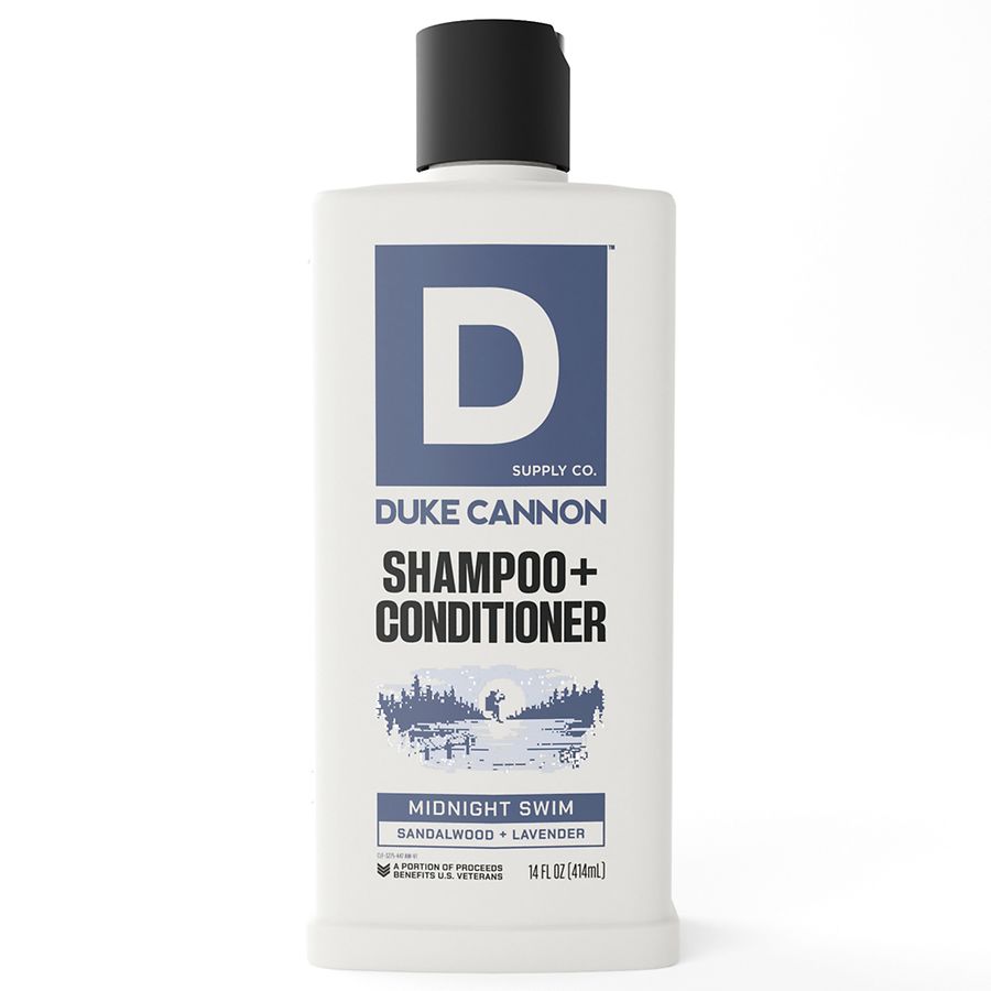 Duke Cannon 2 in 1 Shampoo and Conditioner Midnight Swim | Walgreens