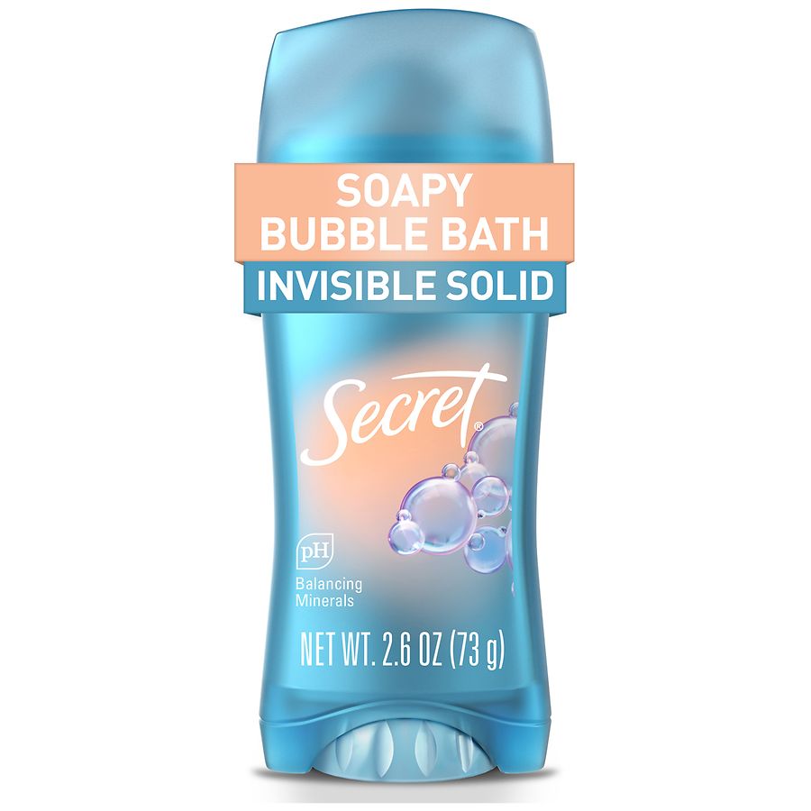 Secret Fresh Invisible Solid Antiperspirant & Deodorant for Women ...