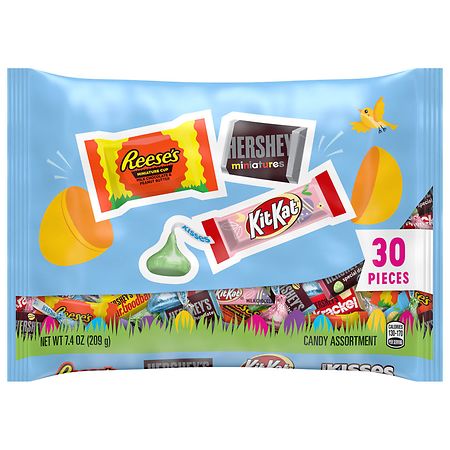 UPC 034000364251 product image for HERSHEY'S Easter Candy, Bag Assorted Chocolate - 7.4 oz | upcitemdb.com