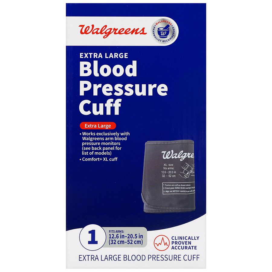 Walgreens Blood Pressure Cuff Extra Large