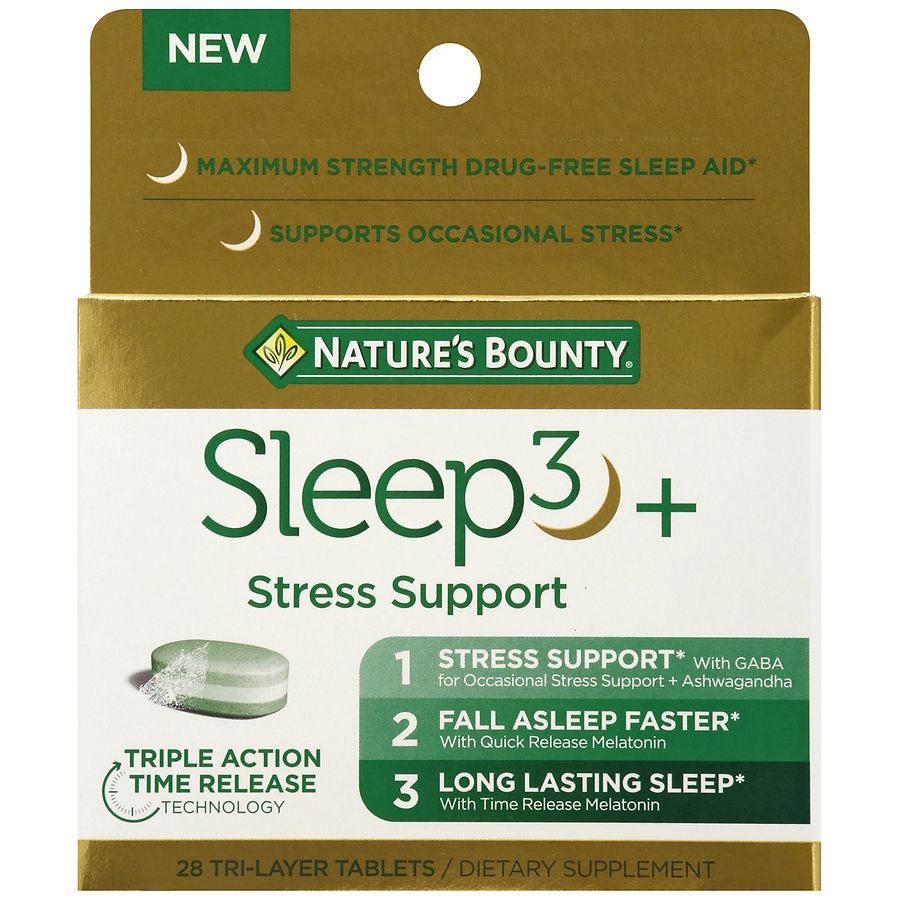Nature's Bounty Sleep3 + Stress Support