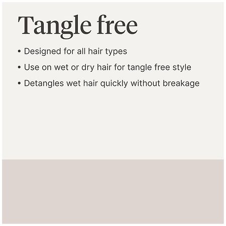 Walgreens Tangle Free Hairbrush