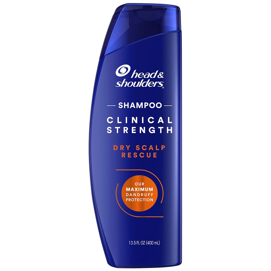 Head & Shoulders Clinical Strength Dry Scalp Rescue Shampoo, for Stubborn Dandruff