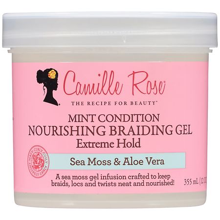 Camille Rose Naturals Mint Condition Nourishing Braiding Gel, Sea