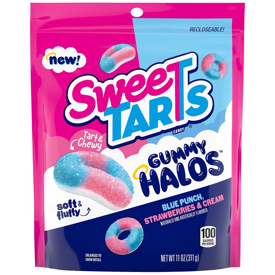 Sweetarts Gummy Halos Stand Up Bag