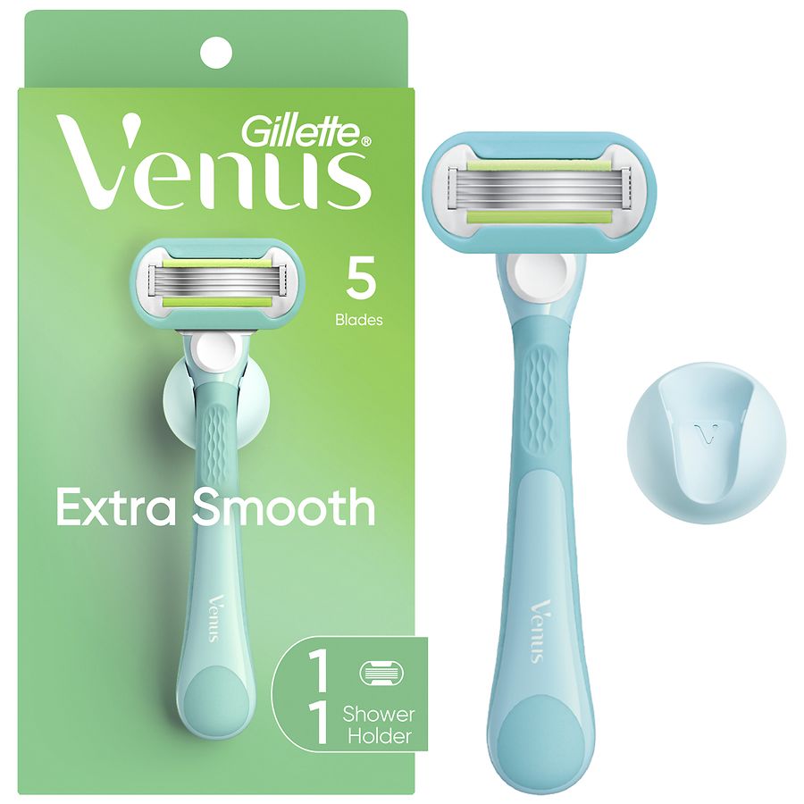 Gillette Venus Extra Smooth Women's Razor with Reusable Handle, Refill ...