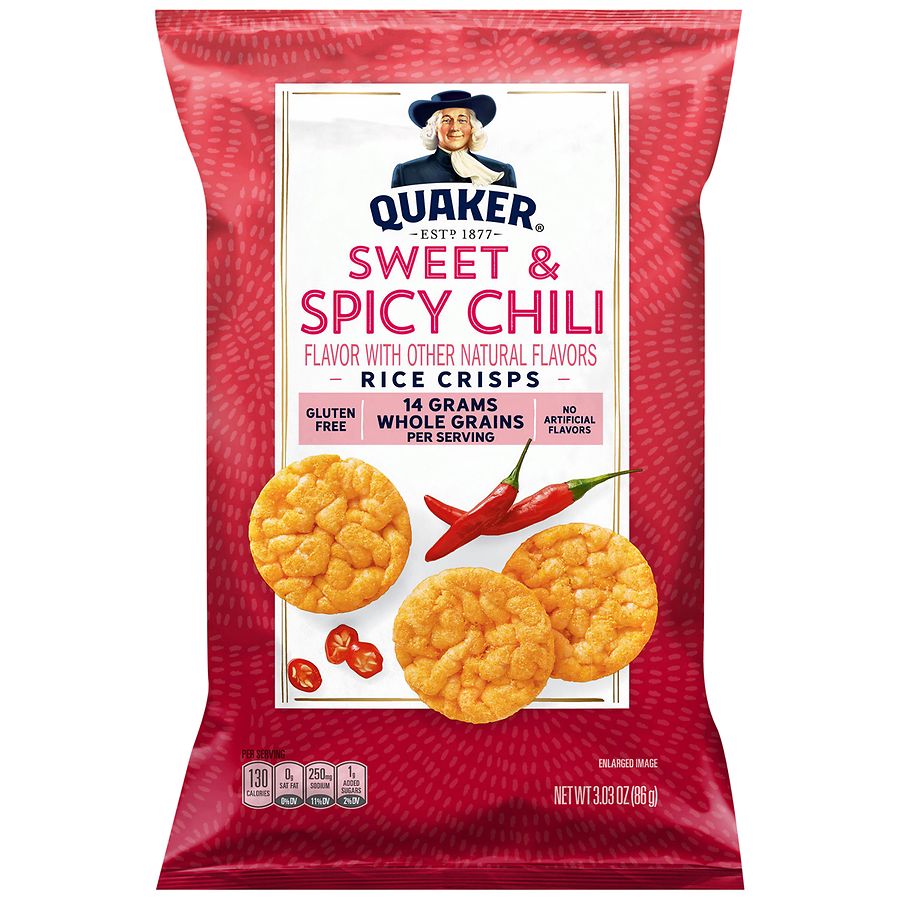 Quaker Rice Crisps Sweet Spicy Chili