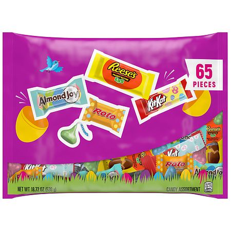 HERSHEY'S Assorted Chocolate, Easter Candy, Variety Bag - 18.72 oz