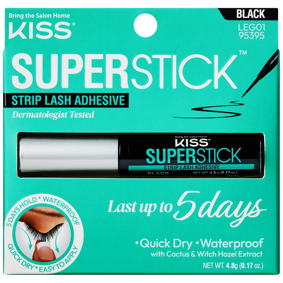 Kiss 5-Day Extended Wear Strip Lash Liquid False Eyelash Adhesive