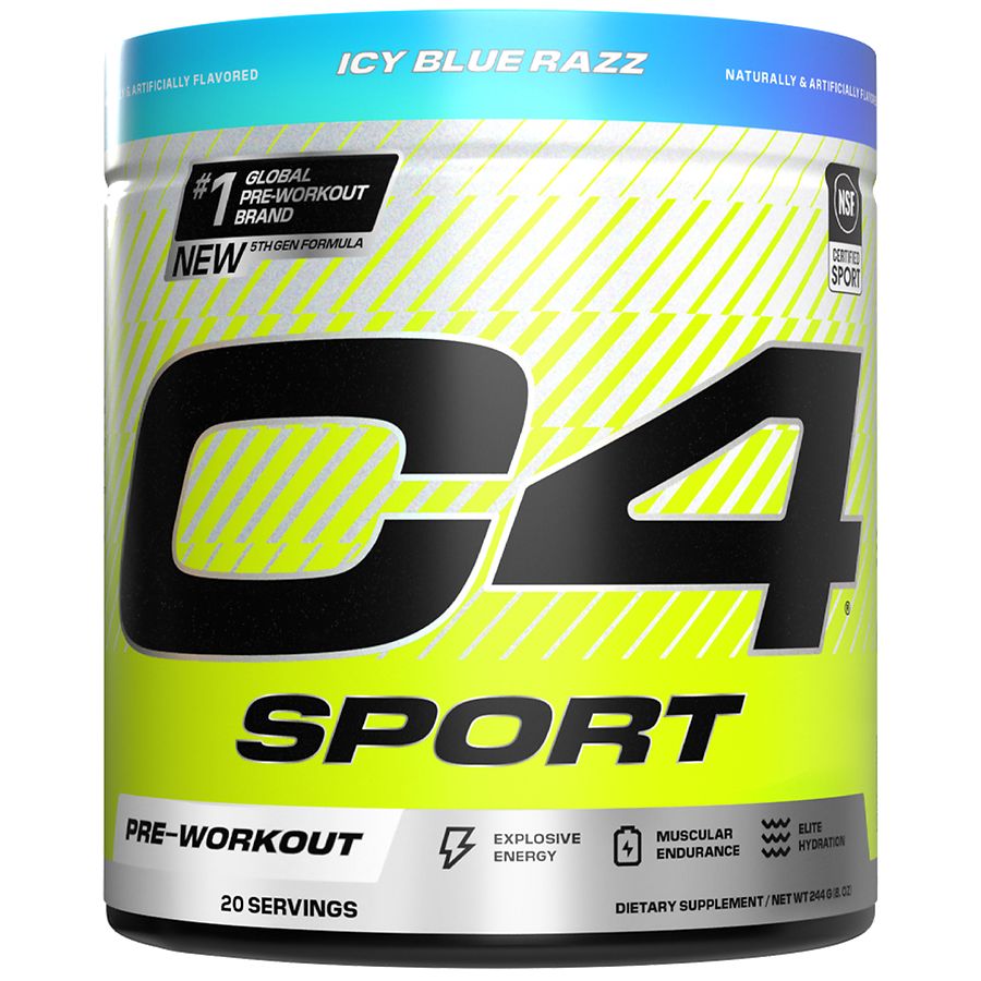 C4 C4 Sport Icy Blue Razz | Walgreens