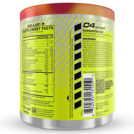 C4 Sport Pre-Workout Hawaiian Punch Fruit Juicy Red